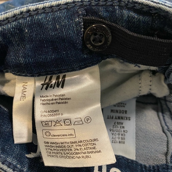 H&M Skinny Distressed Jeans - Picture 3 of 3